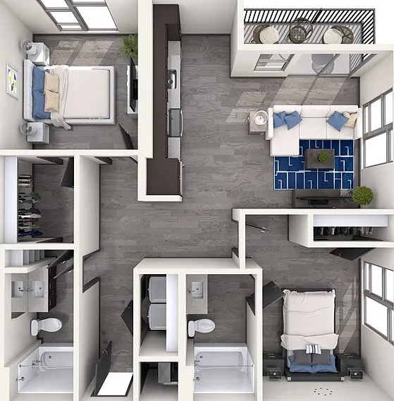Explore this stylish urban retreat designed for modern living. Explore this stylish urban retreat designed for modern living.