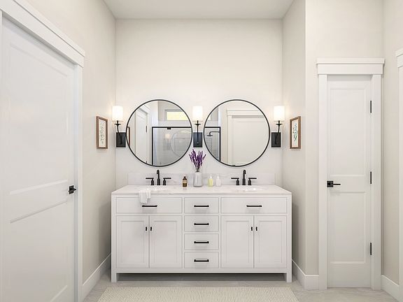 Farmhouse Look owner s bath