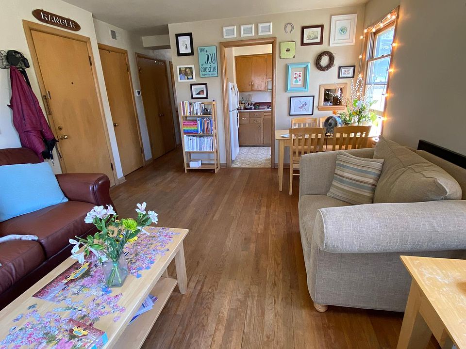 Living room (this is unit across the hall so mirror image)