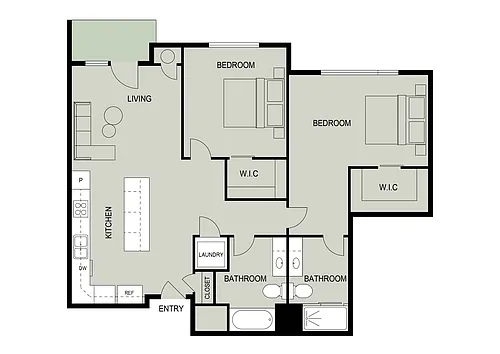 Floor plan Cloud Haven