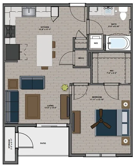 Floor plan Ford IV