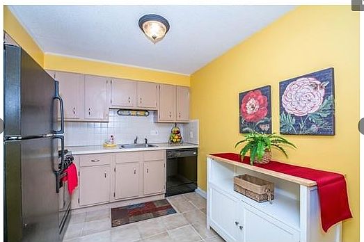 Kitchen before