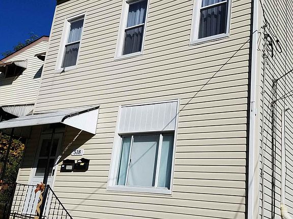 Duplex with a shared fenced yard