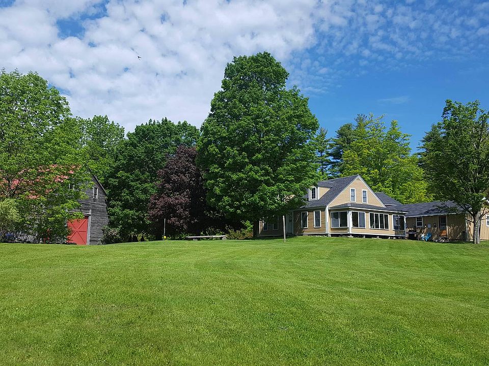 Back of House with Barn