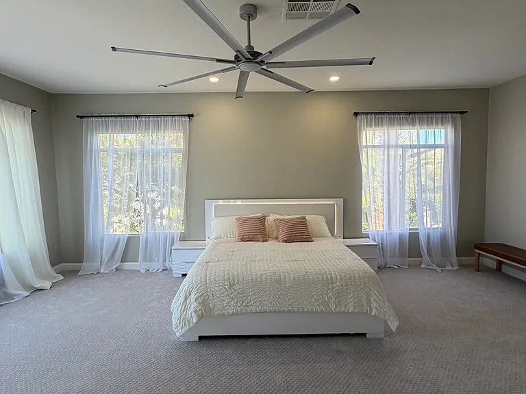 Alternate view of the spacious primary suite
