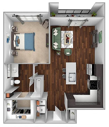 Floor plan A1