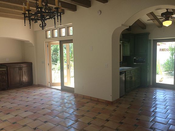 main room into kitchen dining area
