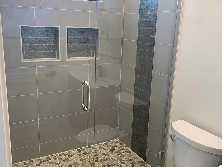 primary bathroom shower