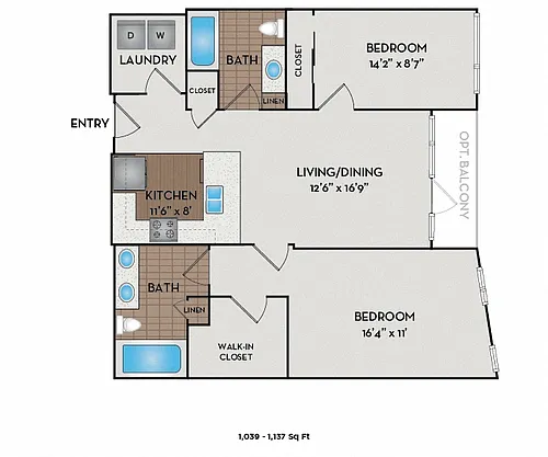 Floor plan 22F1
