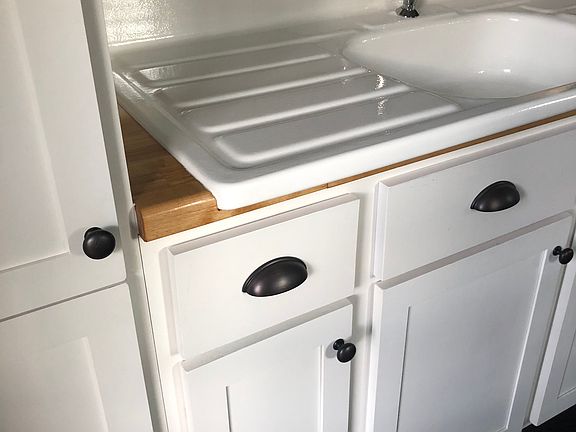 Original sink, rest is new