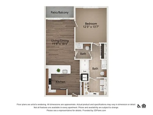 Floor plan A3A
