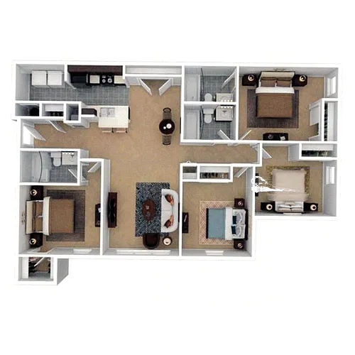Floor plan D1