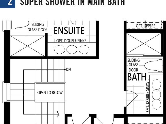 Super Shower In Main Bath