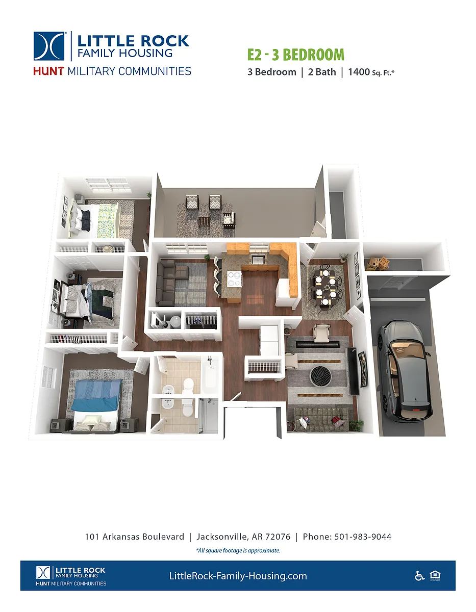 Floor plan E2 Ridgecrest