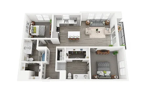 Floor plan B2