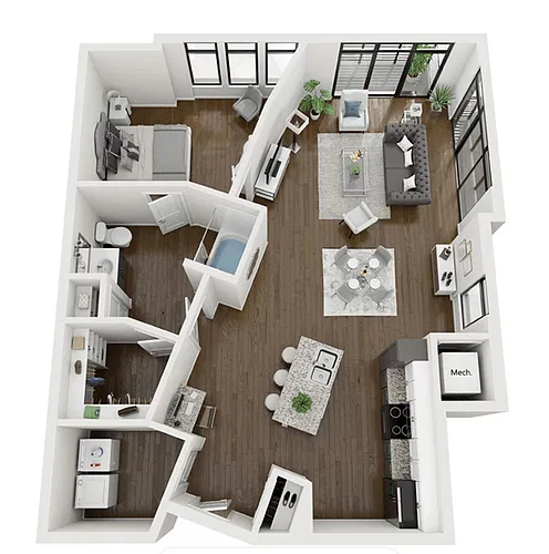 Floor plan The Juliet
