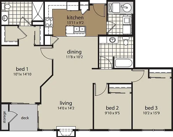 3 Bdrm - 160 Bdlg (G) 3 Bdrm - 160 Bdlg (G)