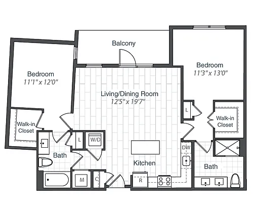 Floor plan B11
