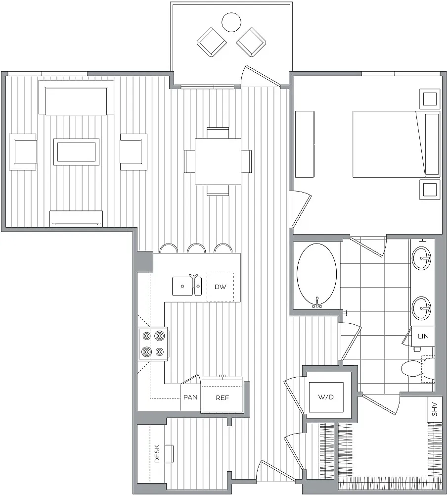 Floor plan A1I