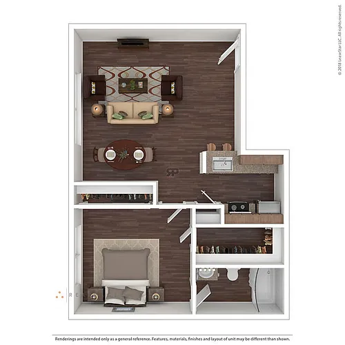 Floor plan The 710