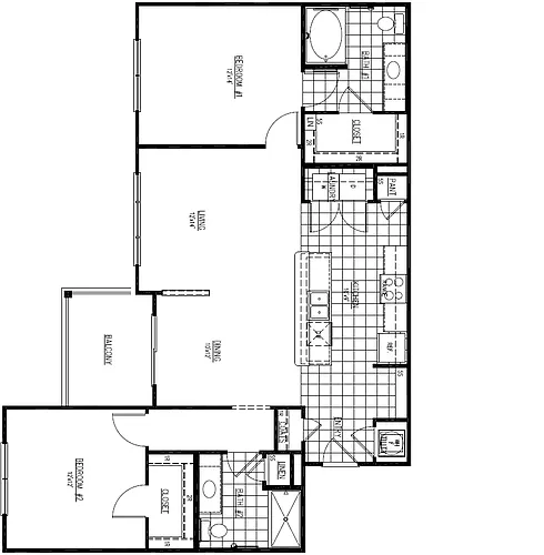 Floor plan Serenity
