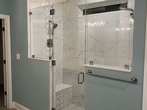Master bath shower