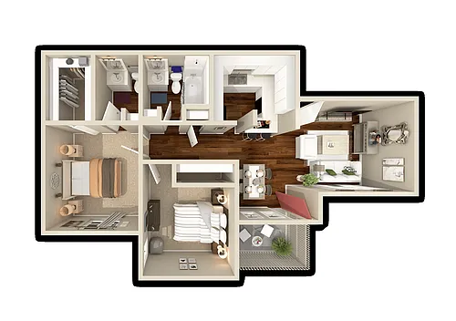 Floor plan B1