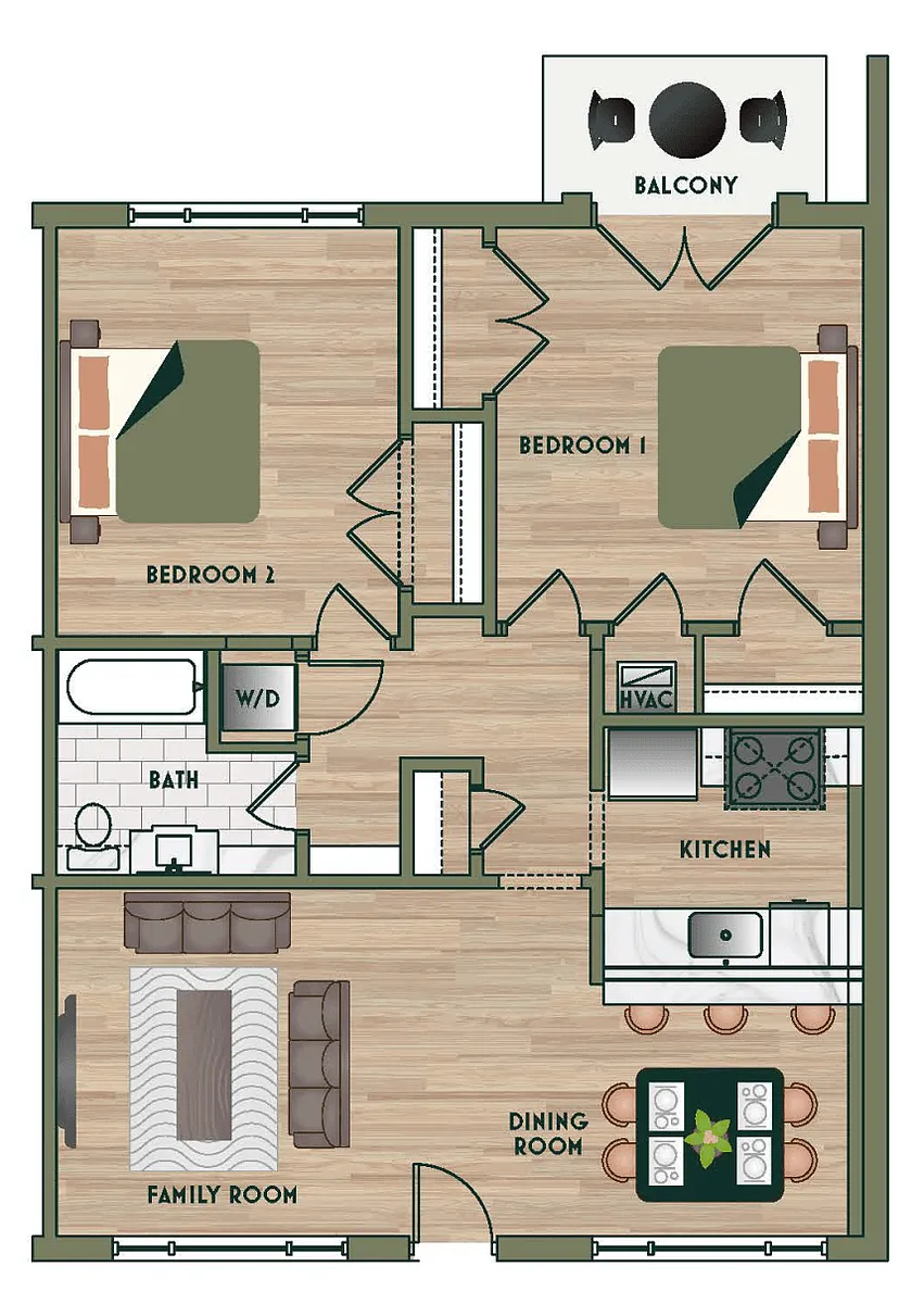 Floor plan The Palm