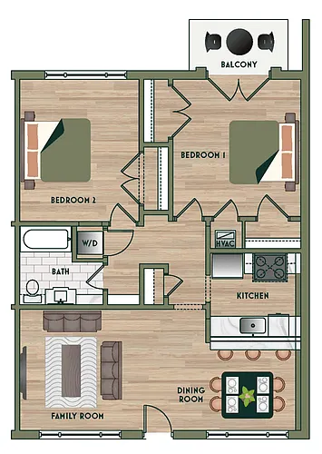 Floor plan The Palm