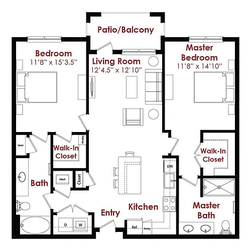 Floor plan B1