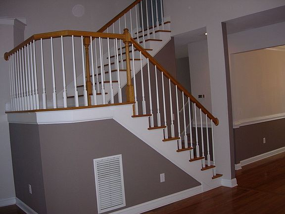 front staircase