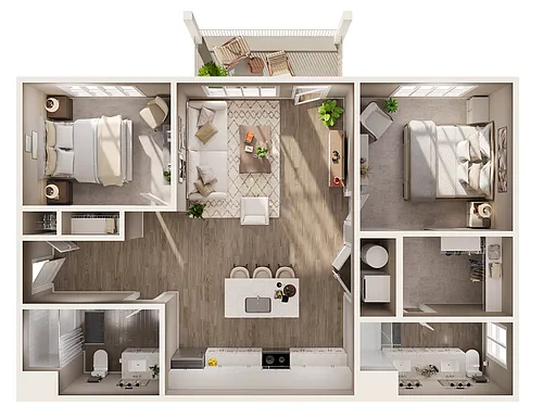 Floor plan Magnolia