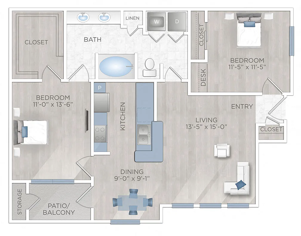 Floor plan B1