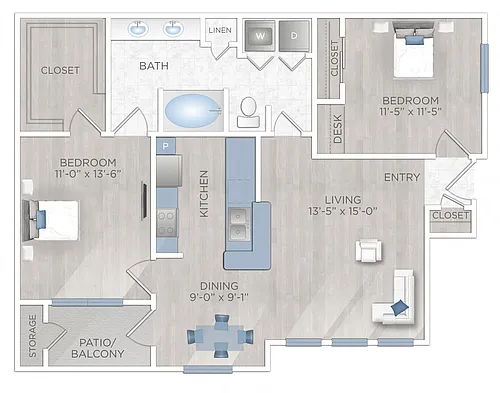 Floor plan B1