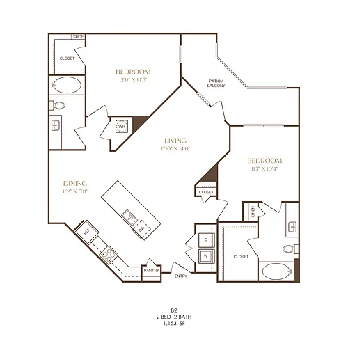 Floor plan B2
