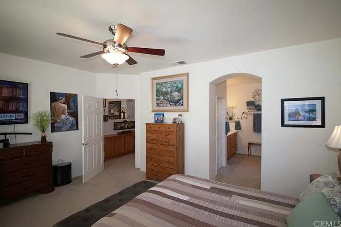 Master Bedroom with ensuite master bath with walk-in closet