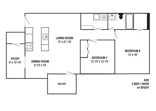 Floor plan K2D
