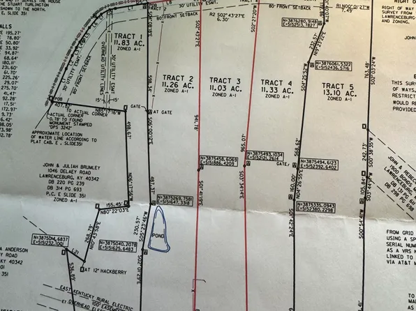 Township Road 5 Delaney Rd, Lawrenceburg, KY 40342