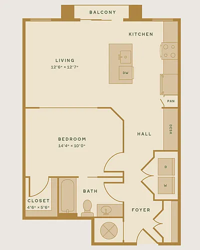 Floor plan Aerial