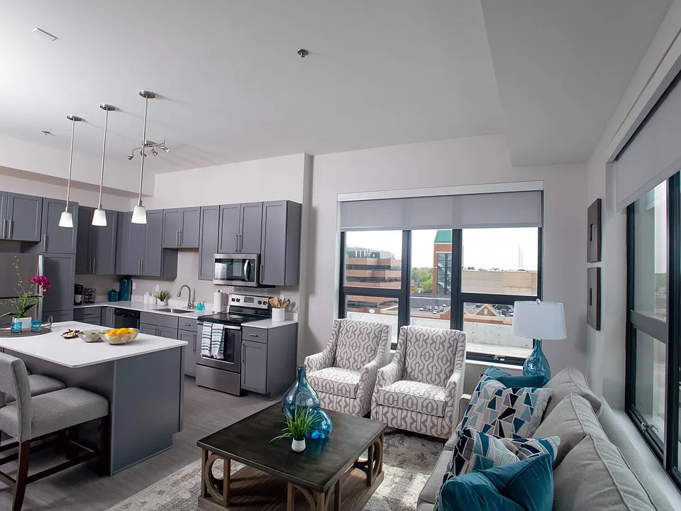 Living Room & Kitchen