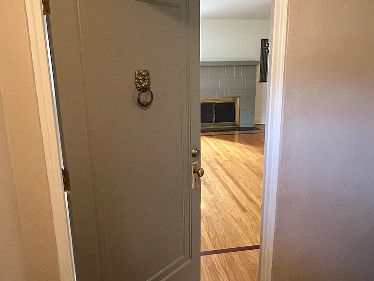 Entrance to main floor unit