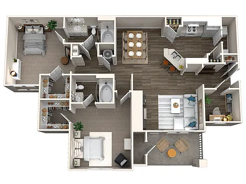 Floor plan B5 Den