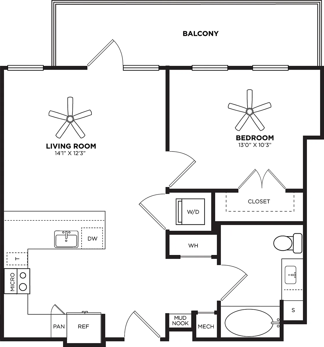 Floor plan A161