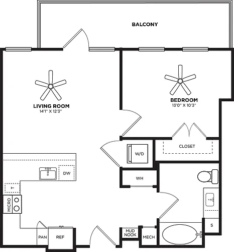 Floor plan A161