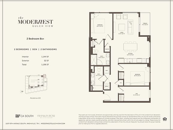 Modernest Gulch View 2 Bedroom Bx
