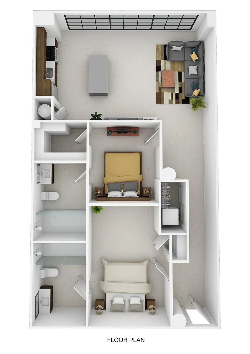 Floor plan B7