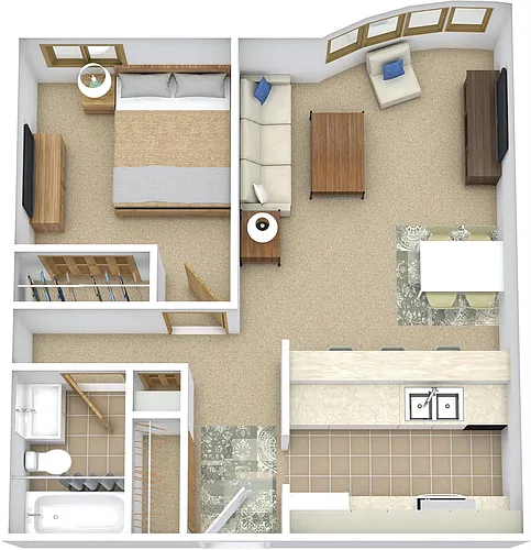 Floor plan Linwood