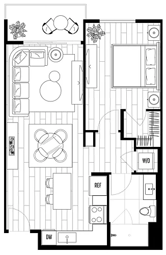 Floor plan A THREE
