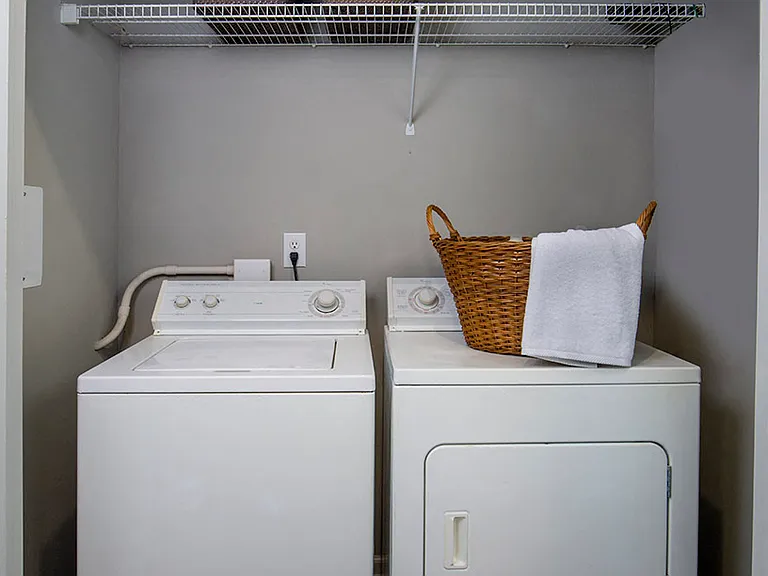 In-unit washer and dryer