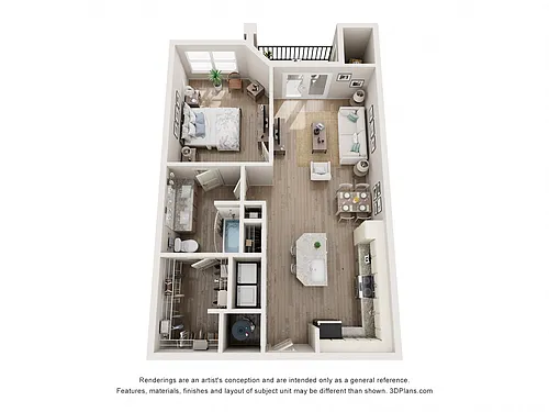 Floor plan Serene